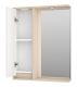 Зеркальный шкаф с подсветкой Brevita Balaton BAL-04065-03-01Л левый 65см белый/бежевый