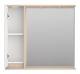Зеркальный шкаф с подсветкой Brevita Balaton BAL-04090-03-01Л левый 90см белый/бежевый