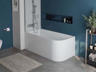 Акриловая ванна BELBAGNO BB712-1700-730-L  170x73 см