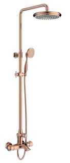 Душевая система с термостатом AltroBagno Beatrice 030423 ROr  золото розовое