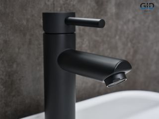 Смеситель для раковины Gid Berlin SS080-BM-K SS080BMK черный матовый