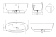 Ванна из искусственного камня Salini Alda S-Stone 101922MRF 170x80см RAL полностью