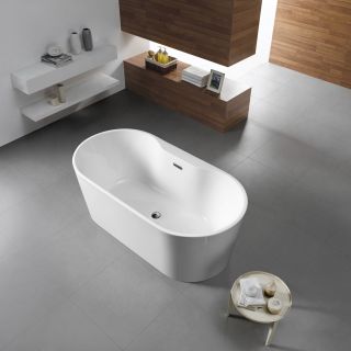 Акриловая ванна Azario BRISTOL BRI17080D 1700х800х580 свободностоящая