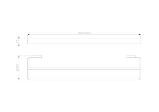 Вешалка для полотенец Wonzon & Woghand Lotte WW-8311A хром