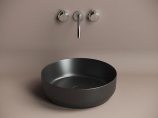 Раковина Ceramica Nova Element CN6022MB 39см чёрный матовый