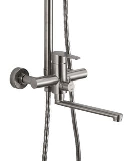 Душевая стойка Haiba HB24801 сталь