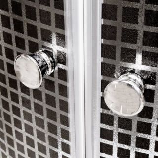 Душевая кабина Deto L 890 N с гидромассажем BLACK 90х90х200 см