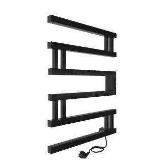 Полотенцесушитель электрический Indigo Muza DGM60-50BRRt 60x50 см чёрный муар