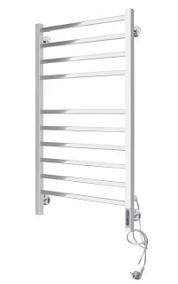 Полотенцесушитель электрический Domoterm Квадро DMT П10 500x1000 EK R хром