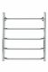 Полотенцесушитель водяной Indigo Roof LRW60-50 60x50 см хром