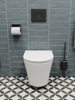 Унитаз подвесной Maretti Elio безободковый с микролифтом, EL10PBM64-844, белый