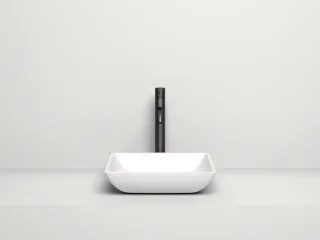 Накладная раковина Salini Callista 04 S-Stone 1101208SM 38см белый матовый