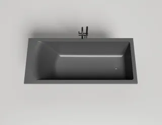 Ванна из искусственного камня Salini Cascata Kit S-Stone 104523MRF 180x80см RAL полностью