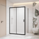 Душевой уголок RGW CL-133B (CL-13B + Z-03B) 060913349-44 140x90 см чёрный