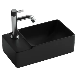 Раковина Ceramica Nova Element CN5046MB 39см чёрный матовый