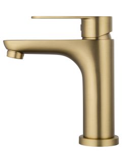 Смеситель для раковины Wonzon & Woghand Alfa WW-A40202-BG брашированное золото