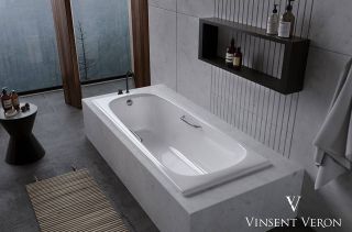Ванна чугунная Vinsent Veron Concept VCO1407042 140x70см без отверстий для ручек