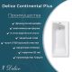 Ванна чугунная Delice Continental PLUS DLR230642-AS 100х70 с антискользящим покрытием