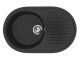 Кухонная мойка Ulgran Classic U-107-344 ультра-чёрный