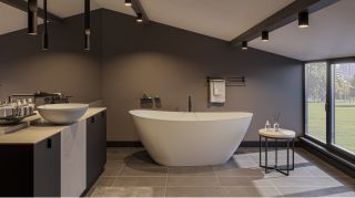 Ванна из искусственного камня Whitecross Spinel A 0209.150070.200 150x70см белый матовый