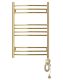 Полотенцесушитель электрический Domoterm Калипсо П10 500x800 ER золото