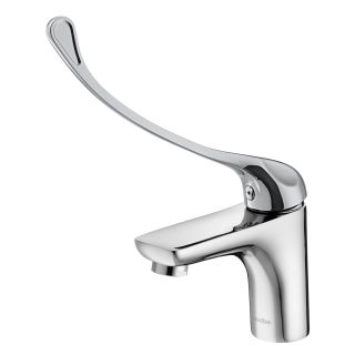 Смеситель для раковины Swedbe Mars 1710HH локтевой хром