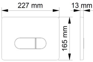 Инсталляция для унитаза Berges Novum D5 с кнопкой soft touch чёрный 040235