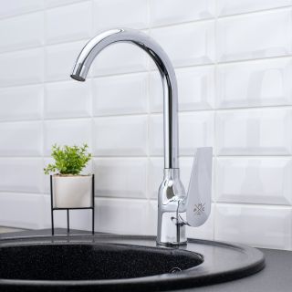 Смеситель для кухни РМС SL122-017F хром