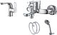 Комплект смесителей DQ DA1350001SET (DA1352101,DA1353201)
