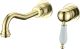 Смеситель встраиваемый Boheme Tradizionale Oro для раковины золото 287