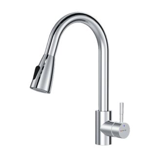 Смеситель для кухни Am.Pm X-Joy S F85B07500 с выдвижным изливом хром