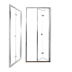 Душевая дверь в нишу Ceruttispa BELLA D81T