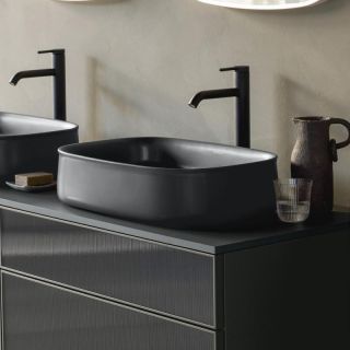 Раковина Duravit Zencha 2373551379 39x55 см черная