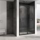 Душевая дверь ABBER Schwarzer Diamant 120см чёрный AG30120B