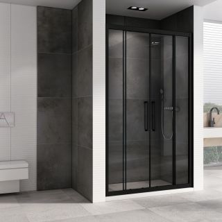 Душевая дверь ABBER Schwarzer Diamant 160см чёрный AG33160BH