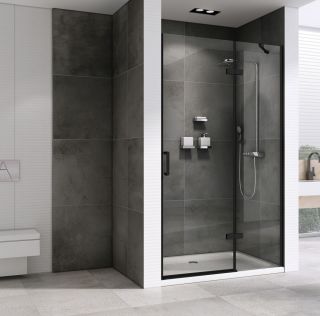 Душевая дверь ABBER Zart 100см чёрный AG08100B