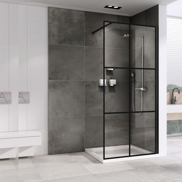 Душевая перегородка ABBER Immer Offen 100см AG62100B