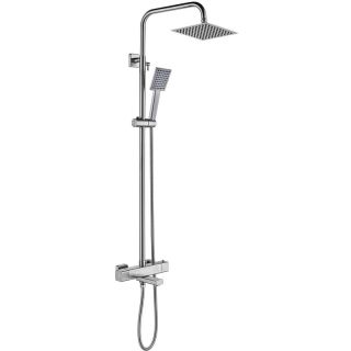 Душевая стойка Gappo G2499-40 с термостатом сатин