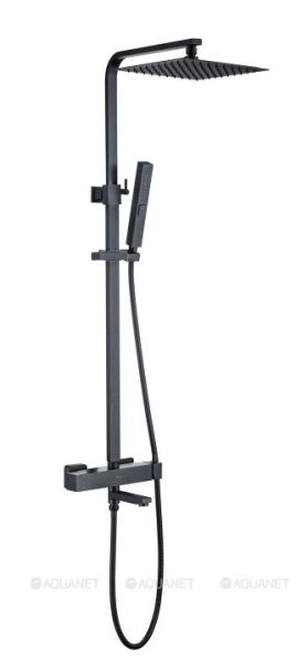 Душевая система Allen Brau Infinity 5.21029-31 Черная матовая