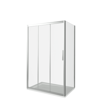 Боковая часть Good Door ORION  SP-90 -C-CH стекло прозрачное