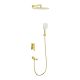 Душевой комплект Frap F7176-3 Золотой сатин