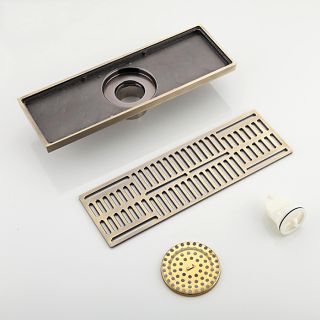 Душевой трап Gappo G83001-4 бронза