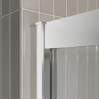 Душевой уголок BelBagno LUCE-AH-22-150/120-C-Cr хром