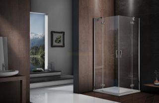 Душевой уголок Good Door SATURN CR-100-C-CH 100x100 стекло прозрачное