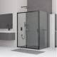 Душевой уголок RGW CL-48-1B (CL-14B + Z-060-1B) 1200x900