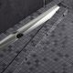 Душевой лоток Timo Drain System DS230206/01 60см с двусторонней панелью plate под плитку сатин