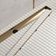 Душевой лоток Timo Drain System DS230209/17 90см с двусторонней панелью plate под плитку золото матовое