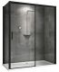 Душевой уголок ABBER Komfort AG93160B-S102B 160x100см чёрный