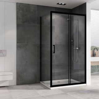 Душевой уголок ABBER Schwarzer Diamant 100x70см чёрный AG30100B-S70B