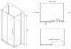 Душевой уголок ABBER Schwarzer Diamant 110x100см AG30110BH-S100B-S100B